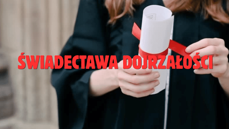 UWAGA – odbiór świadectw dojrzałości